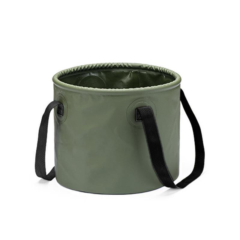 Outdoor Camping Folding Bucket Multifunctional Large Capacity Portable Fishing Bucket Storage Telescopic Car Water Storage Bucket