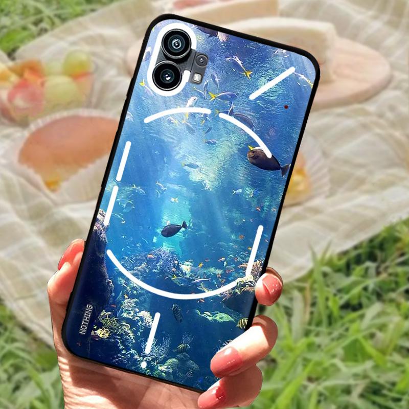 Für Nothing Phone 1 Hülle Sturzsicher Nothing Phone 1 Weiche Schale Cartoon Schöne Rückseite Schutzhülle Für Nothing Phone1 Funda