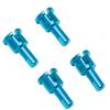 4pcs Metal Dog Bone Differential Joint Cups Set for   A959 A949 A969 A979 1Celsius18 RC Car Parts