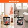 Ball Bin Sports Ball Storage Portable Organizer Box Large Capacity Net Container For Garage Deck Outdoor Garden Sports Outside