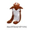 Cartoon Santa Reindeer Party Headdress Jumping Up Ears Ear Moving Hat Cute Plush Hats  Aldult