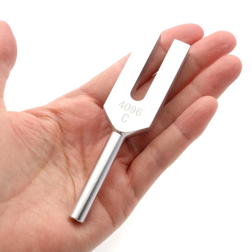 Crystal Tuner Genuine 4096Hz Frequency Sound Wave Purification Tuning Fork [GOLD STONE]