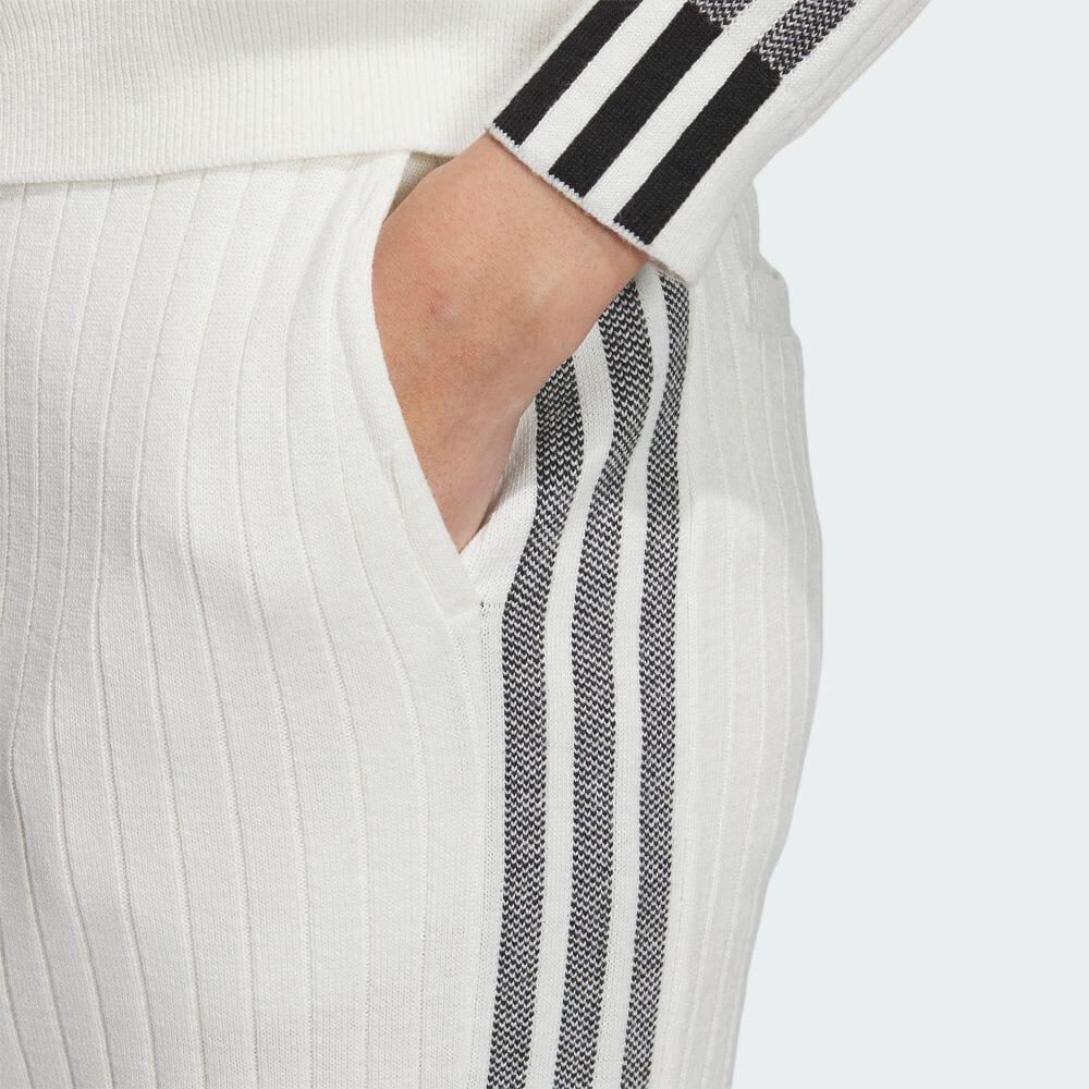 Adidas Solid Color Mid Rise Golf Knit Casual Skirt Women Skirts White IA2790