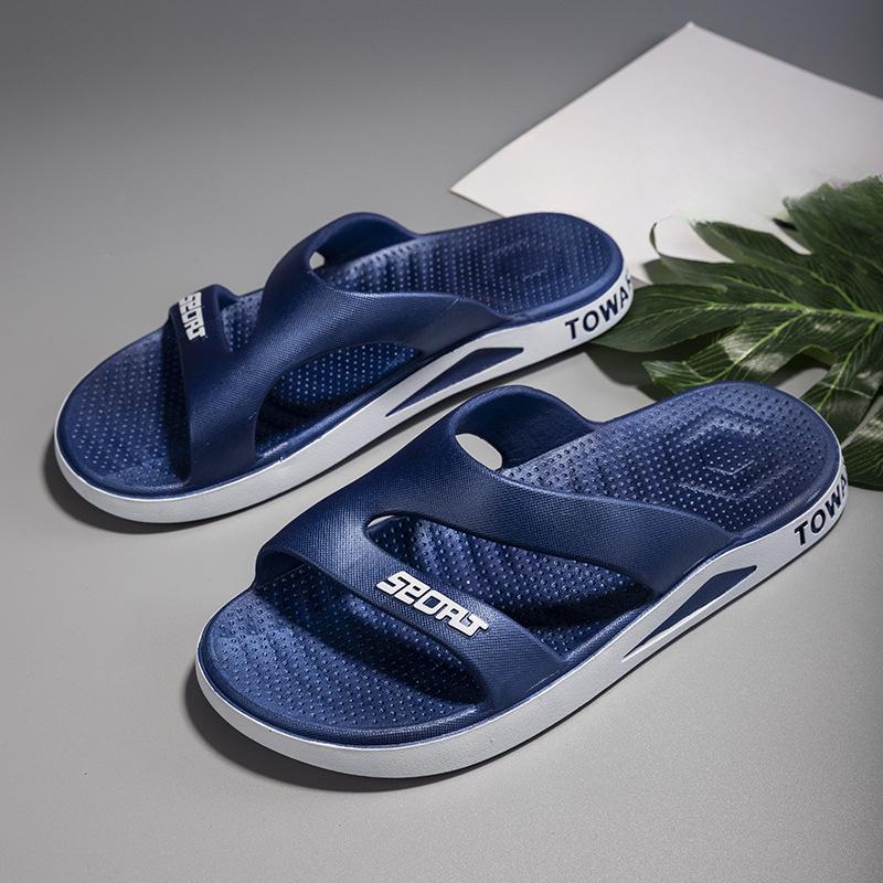 Nové stylové boty s tlustou podrážkou, halové, plážové, studentské jednoramenné žabky