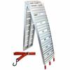 Kumaforest Motorcycle Aluminum Ladder 216cm Long X Reinforced Aluminum 340kg Load Aluminum Ladder Includes Bridge, 28.5cm Wide, Plates, Capacity,