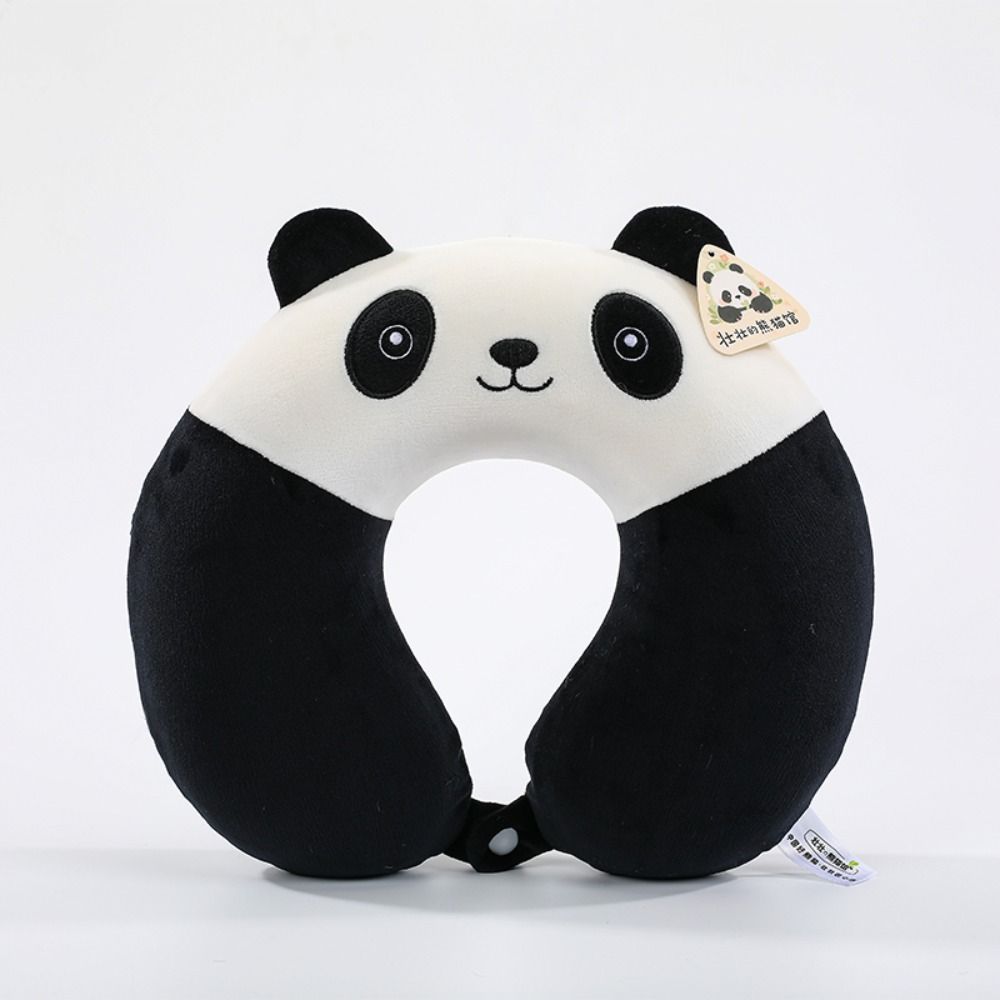 Kawaii Storytelling Panda Hand Puppet Soft Simulation Panda Neck Pillow Scarf Gloves Panda Hat New Year