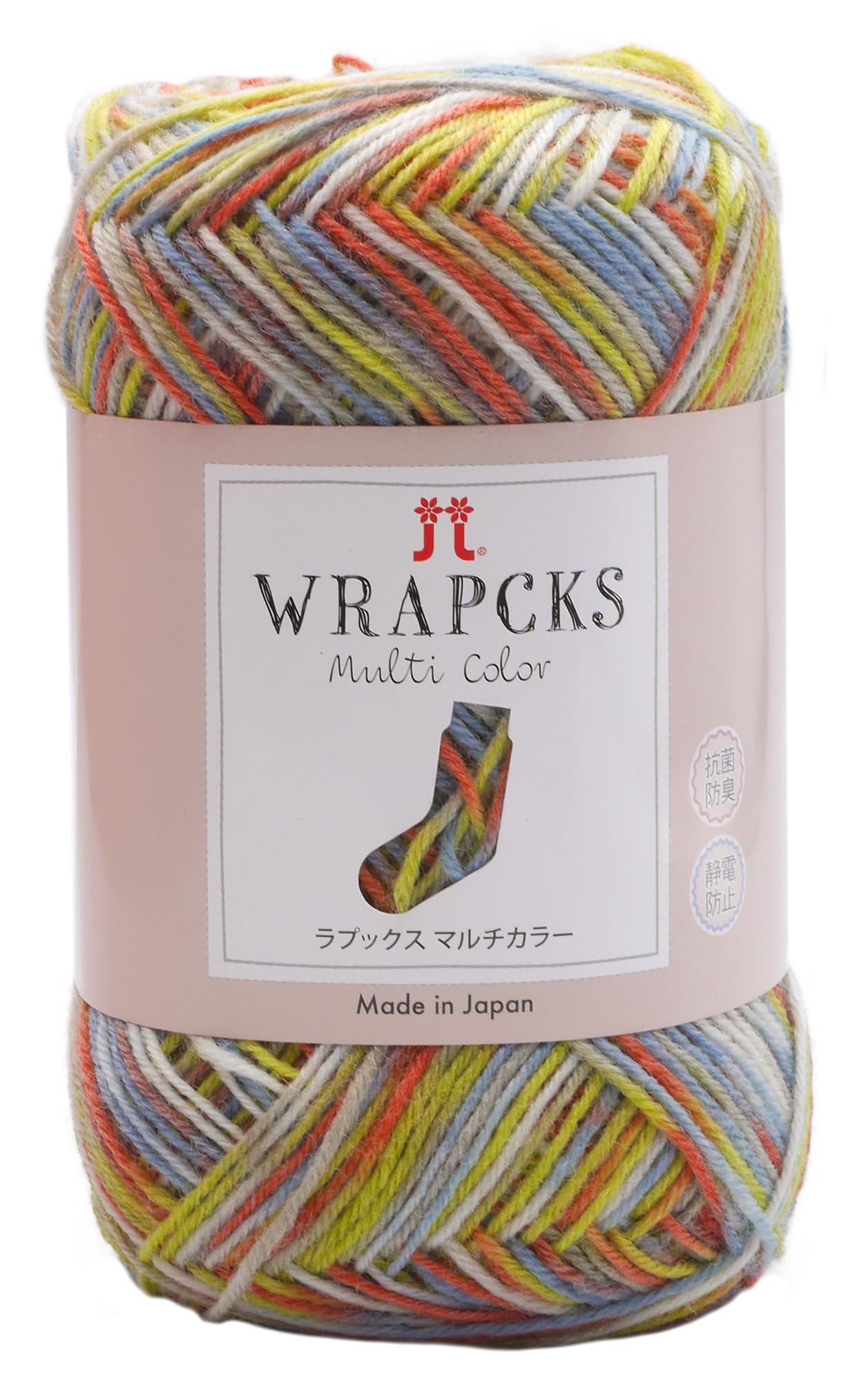 

Hamanaka Wool Lapx Multicolor Medium Fine 502 Multicolor 80g 340m 3225 Hand-knitted COL. Approx.