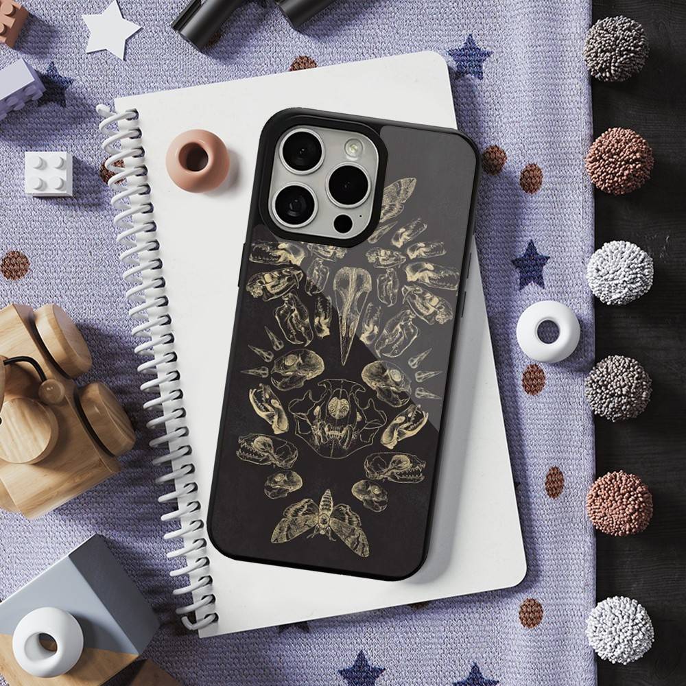Biology Art Bugs And Insects For iPhone 15,Mini,13,Max,11,16,17,14,Plus,12,Pro,For Magsafe,Magnetic Wireless Charging Case
