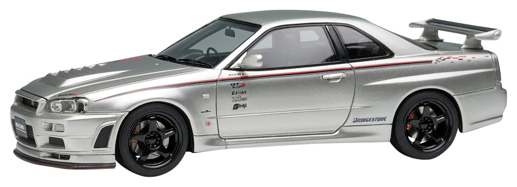 

Make up EIDOLON scale Nismo R34 Prototype Tokyo Auto Salon 2001 Silver Finished Product EM791 1/43 GT-R Z-tune