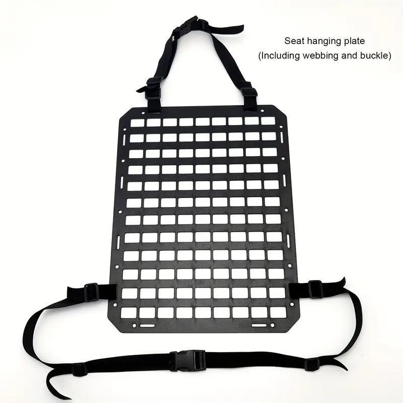 

Подвесная доска для автомобильного сиденья Tactical: Многофункциональная сумка для хранения вещей для внедорожников Black