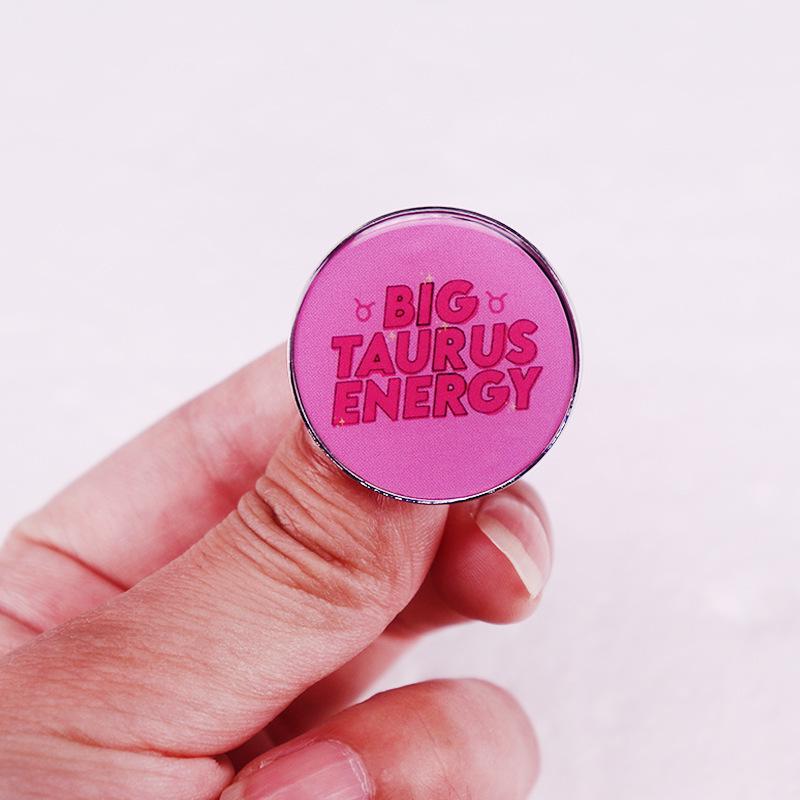 Taurus Energy Zodiac Brooch - Good Friend Gift