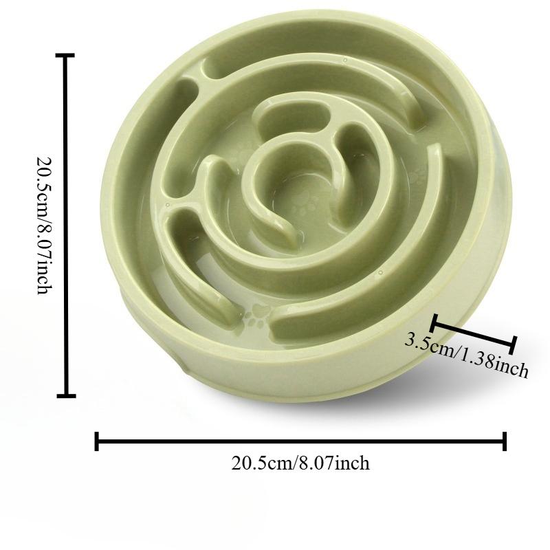 

1Pcs Pet Cat and Dog Slow Food Tray Products Anti-choking Disc Licking Utensils Safety Material Energy Consumption