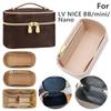 Felt Handbag Insert Bag Storage Organization Purse Liner Bag Support Portable Bag Organiser for LV Nice Nano/Mini/BB/Vanity
