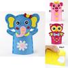 Children's Diy Craft Kit Non-woven Fabric Cartoon Animal Hand Puppets Kindergarten Handicraft Toy Set Characters)