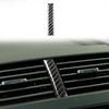 Real Carbon Fiber Dashboard Side Air Vent Cover AC Outlet Trim Interior Compatible with Ford Explorer 2011 2012 2013 2014 2015 Accessories