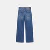 Vintage Low Waist Washed Ripped Wide Leg Jeans Loose Fit Fashion Denim Pants