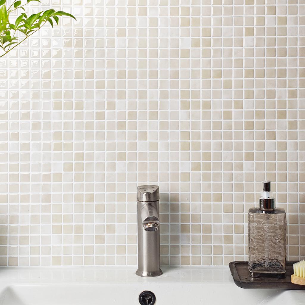 10 Sheets Brick Wall Stickers 3d Mosaic Patterned Vinyl Tiles Marble Textured Surface Wallpaper For Home Application