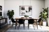 Single Hanging Lamp, Walnut Veneer Lampshade 20Cm