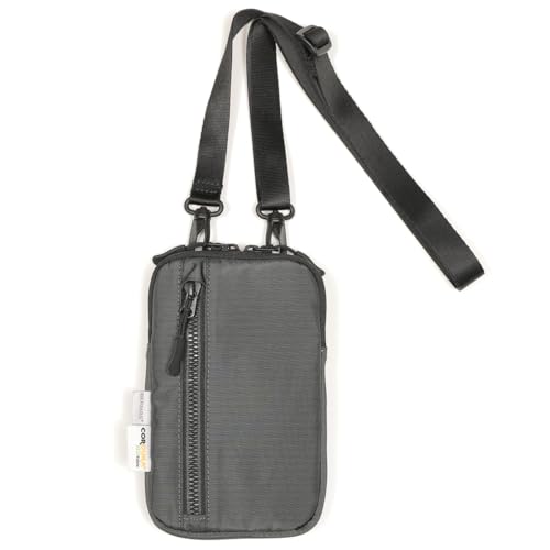 Bermas Smartphone Shoulder Bag, Smartphone Wallet Shoulder Bag, Smartphone Case, Detachable Shoulder Strap, Wallet Function