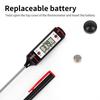 Digitales Küchen-Lebensmittelthermometer Elektronisches Lebensmittel-Koch-Fleisch-Barbecue-Ofen-Sonden-Thermometer-Werkzeug Edelstahlsonde