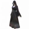 Medieval Vampire Queen Cosplay Costume Dress for Women Halloween Gothic Princess Gown Renaissance Dark Vintage Long Dress