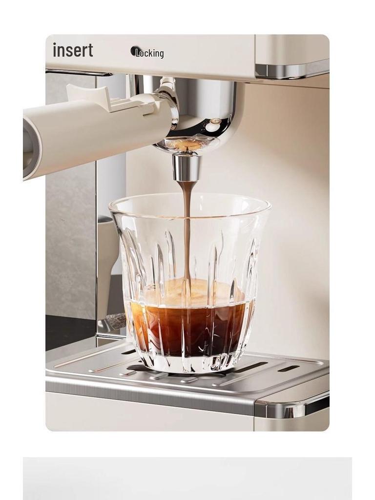 EA39 Halbautomatische Espressomaschine mit Milchaufschäumer und Kaffeemühle
