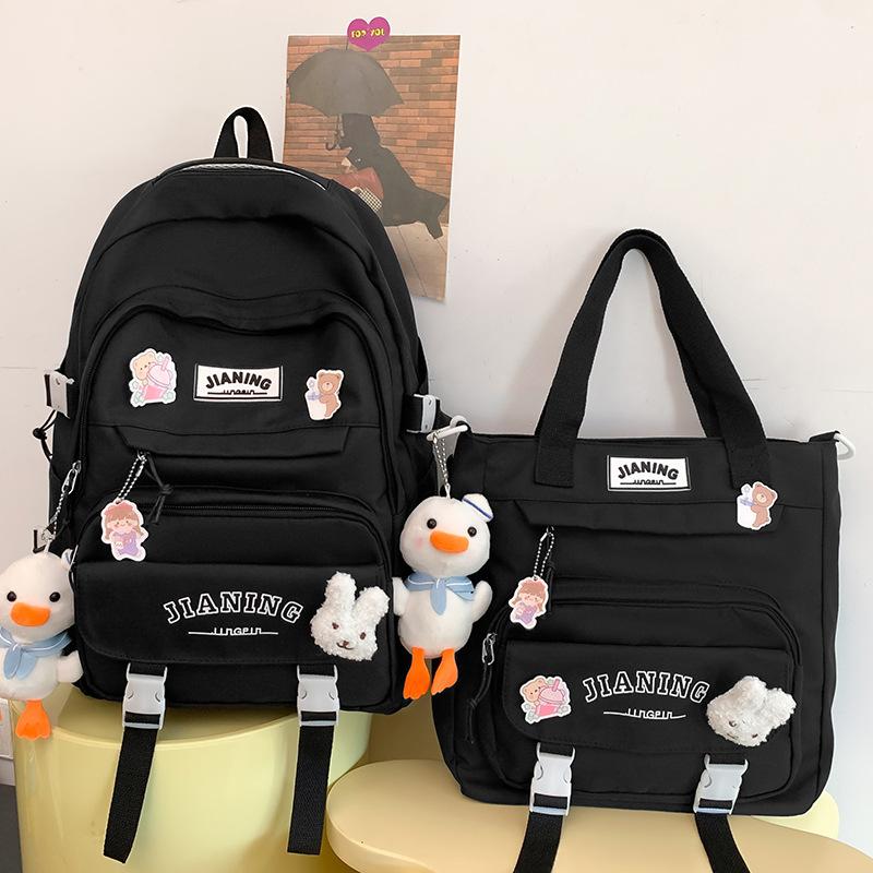 Ghiozdane pentru copii Fete Capacitate mare Rezistente la murdărie Rucsacuri din două piese pentru elevi de școală primară