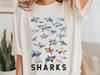 Shark Species Shirt, Marine Life Tee, Ocean Lover Gift