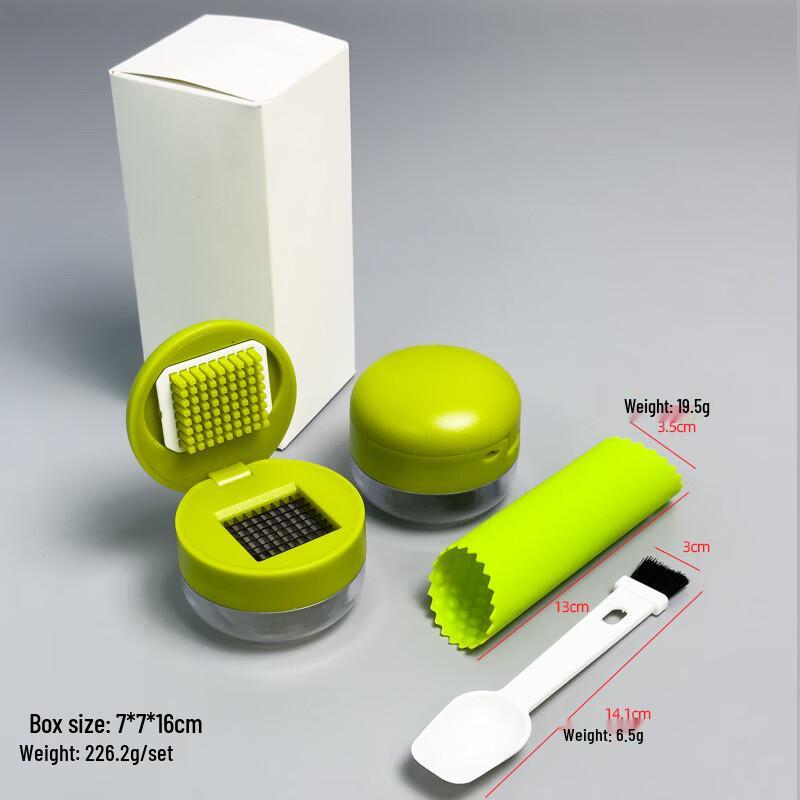 LISM Manual Garlic Press Set