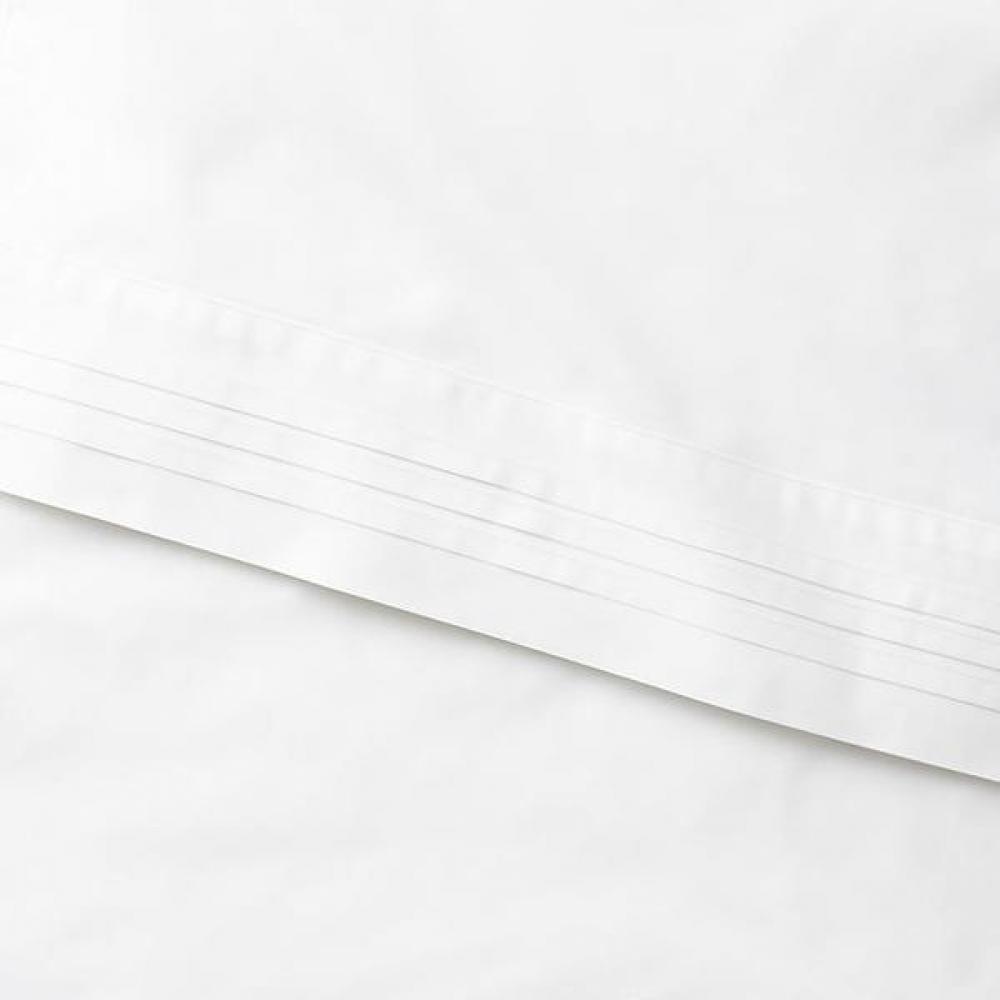 Ralph Lauren Organic Cotton Tuxedo Pleat Sheet Hmrlbedhr223028100