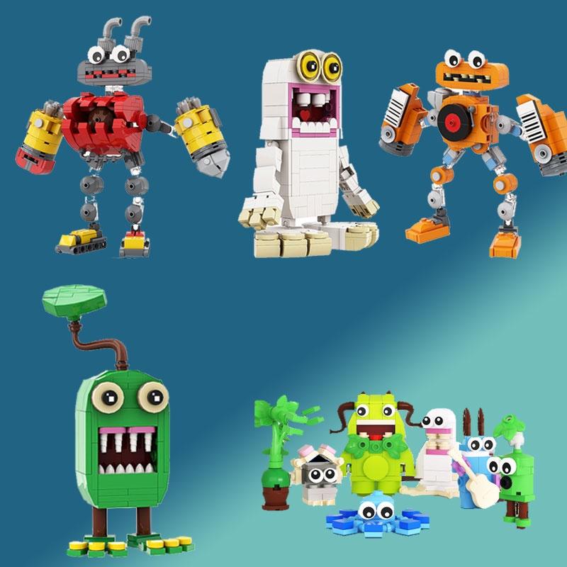 My Singing Monsters Bausteine Seltene Wubboox Mit 246 Stück Abs Kleinen Partikeln Puzzle Spielzeug