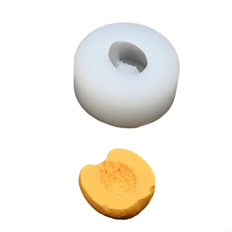 Silicone Mold For Crafting 3D Apricot Fondant Cake Chocolate Baking Mould