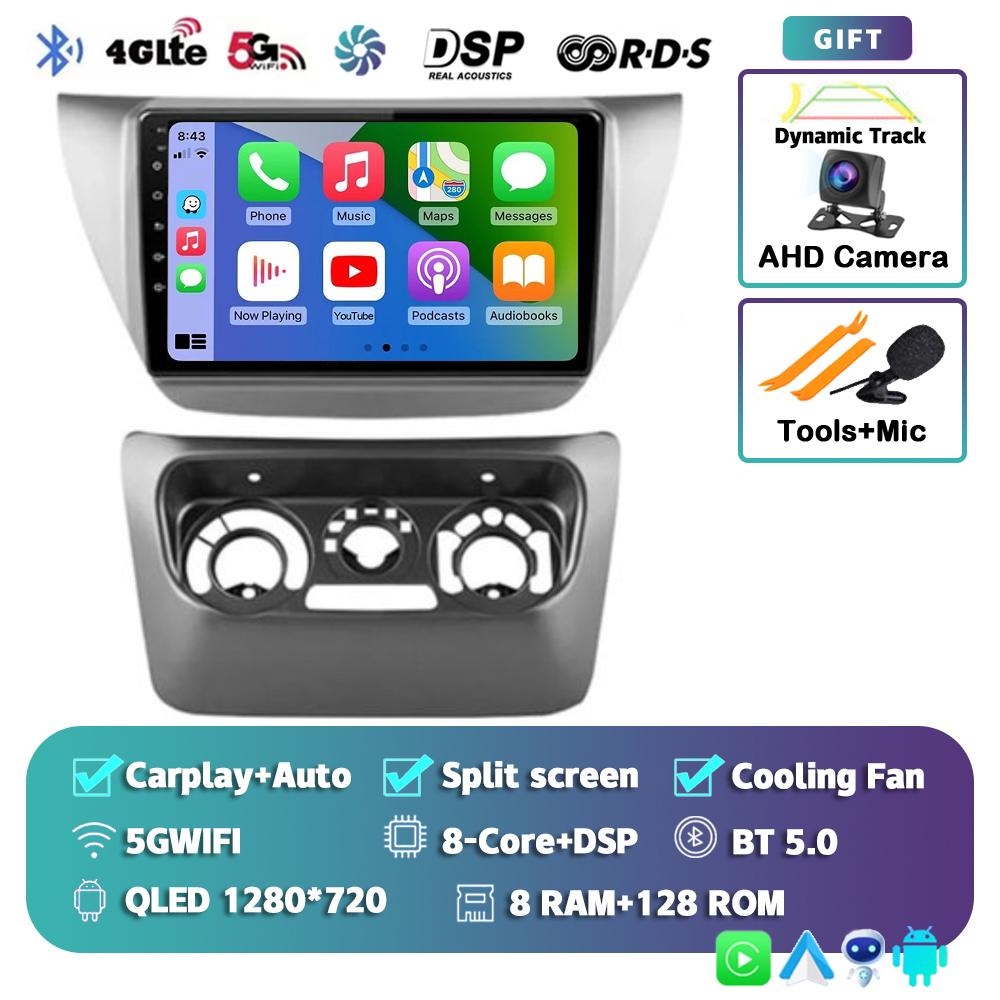 Android 14 Carplay Car Radio For Mitsubishi Lancer 9 CS 2000-2010 Multimedia Video Player Navigation Stereo 2Din 2 Din Head Unit