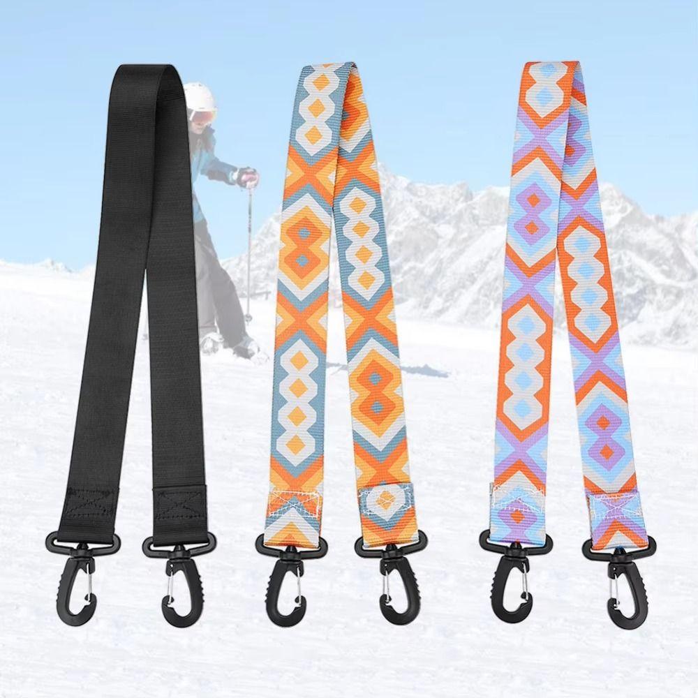 Thickened Skiing Shoes Carrier Shoulder Carrying Snowboard Boot Strap Ski Boot Strap Winter Gear
