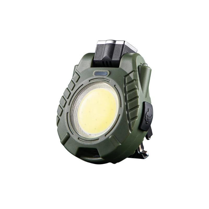 6W LED COB Hat Clip Headlamp Mini Outdoor Headlight Camping Lantern Lightweight Plastic Adjust Angle Flashlights for Hunting