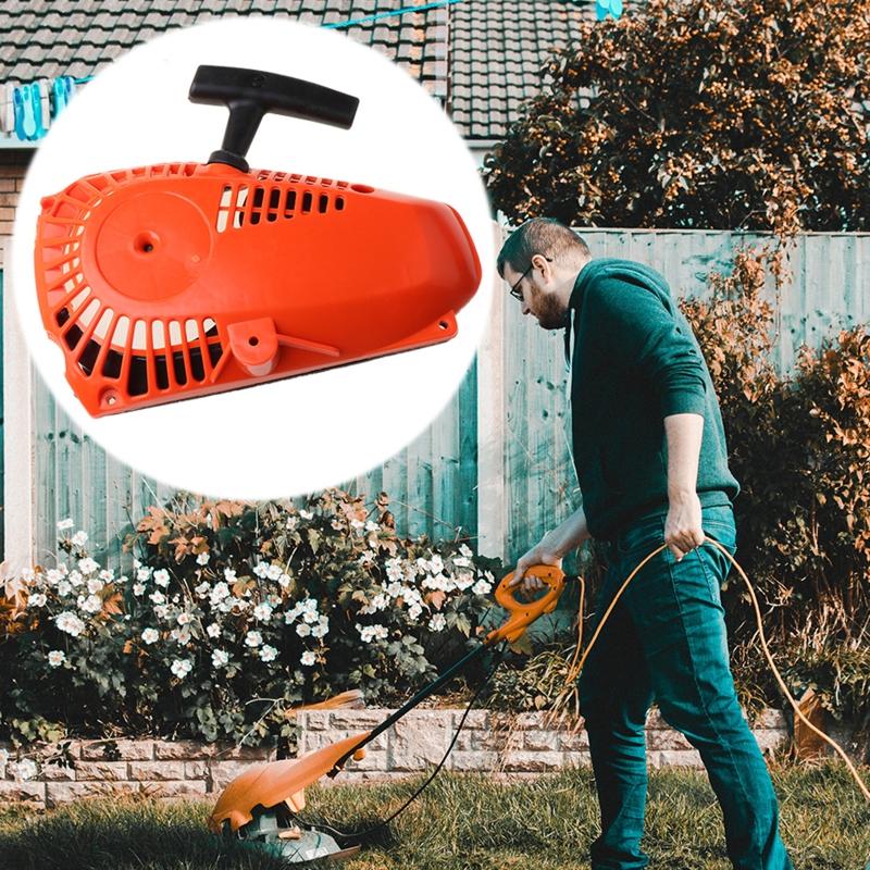 Chainsaw Recoil Starter Assembly Pull Starter Assembly Replacement Garden Tools for 2500 25CC Reliable