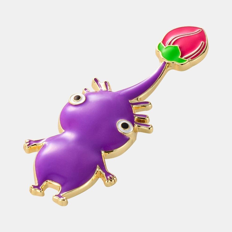 Badge Purple Pikmin Pikmin Official Goods