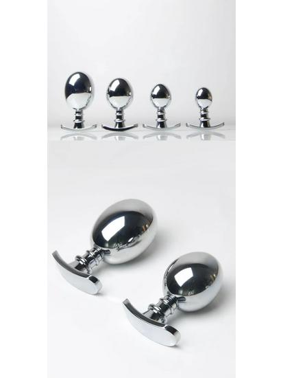 Verstellbarer abnehmbarer Metall-Analplug für Training und Outdoor-Nutzung