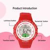 UTHAI CE02 Kids Children's Watch Electronic Quartz WristWatch for Boy Girl 50m Waterproof Student Sports Watches Colorful Reloj
