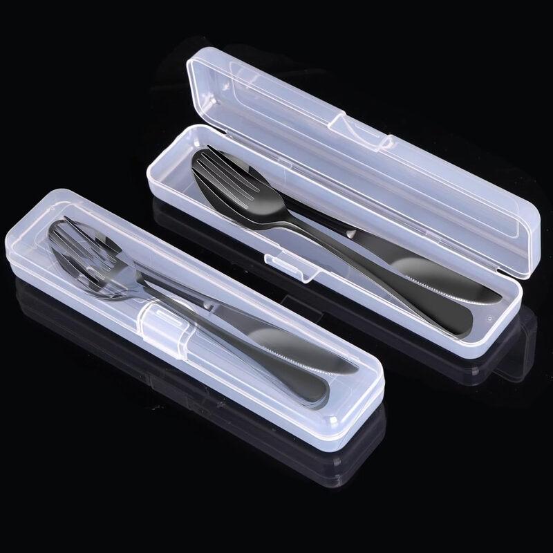Abay Reusable Stainless Steel Portable Cutlery Set