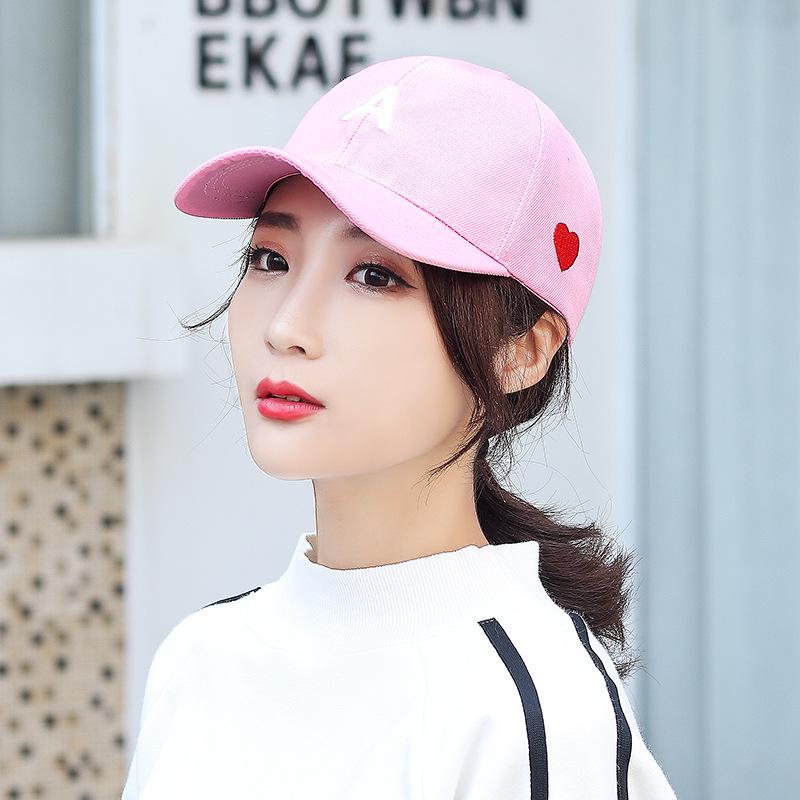 Hut Damen Sommer Koreanische Version Baseballkappe Hipster Vielseitige Freizeitkappe Student Britisch Reise Sonnenhut