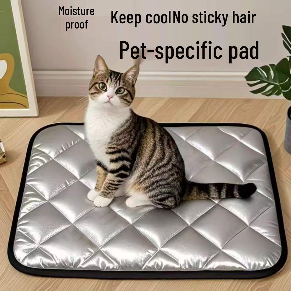 Pet Mat: Scratch-Resistant, Moisture-Proof, Cold Insulating, All-Season, Non-Stick Hair, Waterproof and Urine-Proof Sleeping Mat for Cats & Dogs