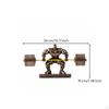 Weightlifter Figure Cold-Cast Bronze Statue Athletic for Weightlifters, Athletes