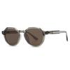 Sunglasses Male Female Goggles Luxury Premium Round UV400 Tea Ladies Retro Top Classic Sun Shade Quality Small Gents Blue Glasses Women's Eyewear