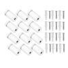 12 Set Stainless Steel Standoff Screws 16x30mm Advertising Acrylic Glass Standoff Nail for