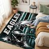 Custom Eagles Helmet Area Rug Living Room Nonslip Soft Carpet For Bedroom Game Playroom Sofa Office Home Decor Doormat Christmas Gift C10350