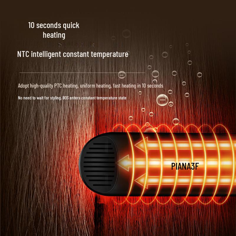 Lockenstab und Glätteisen mit doppeltem Verwendungszweck – Keramik, schont die Haare, automatisch, für den Heim- und Friseurgebrauch, kompakte Größe