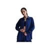 Nike Dri-Fit Oversize 24.7 Perfect Stretch Casual Fashion Quick-Dry Functional Long Sleeve Shirt Women shirts Deep-Navy Space-Blue HQ0237455