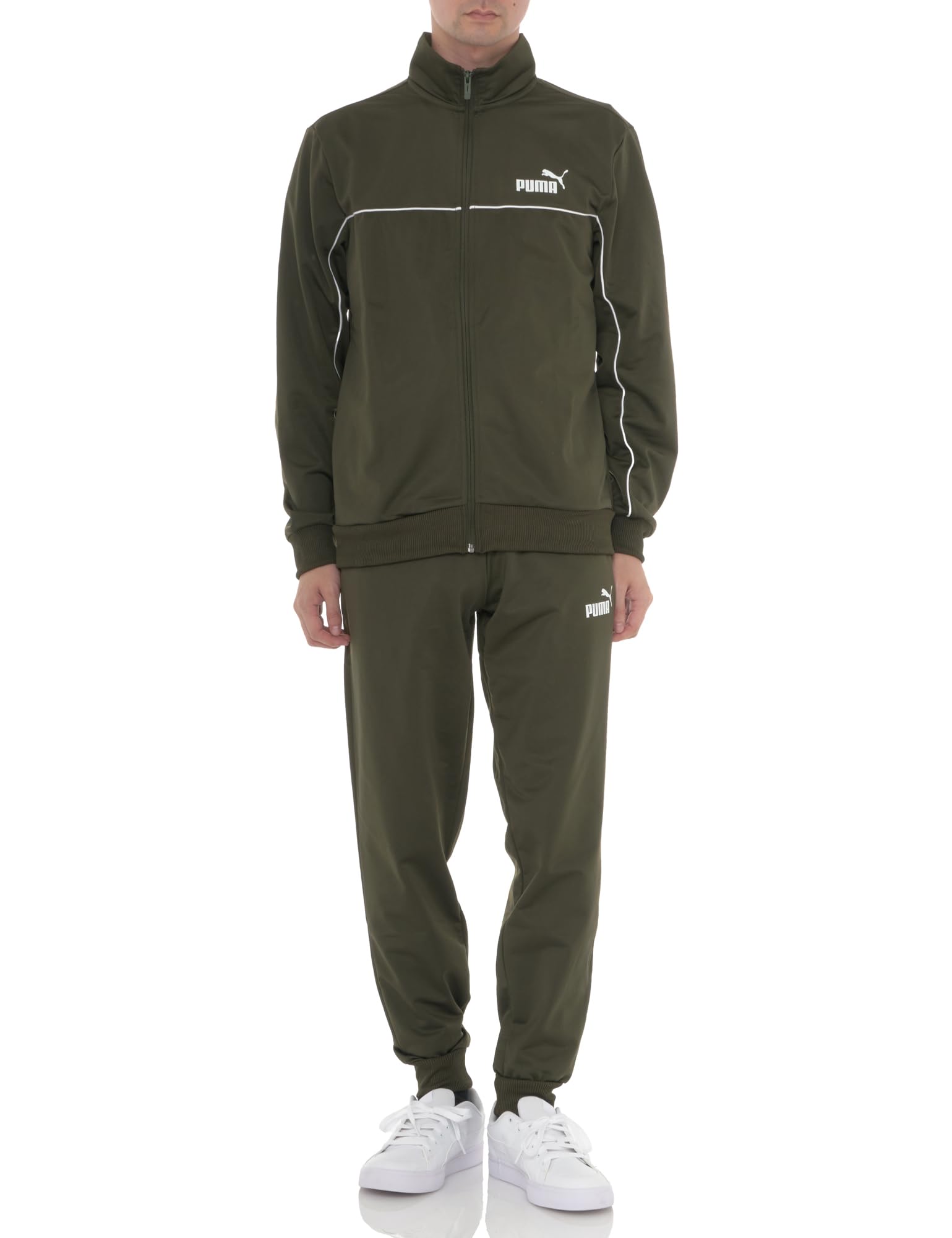 

Спортивный комплект из майки и шорт с полиокантовкой 684148 24 цвета темно-оливковый [PUMA] мужской осенне-зимний (70)