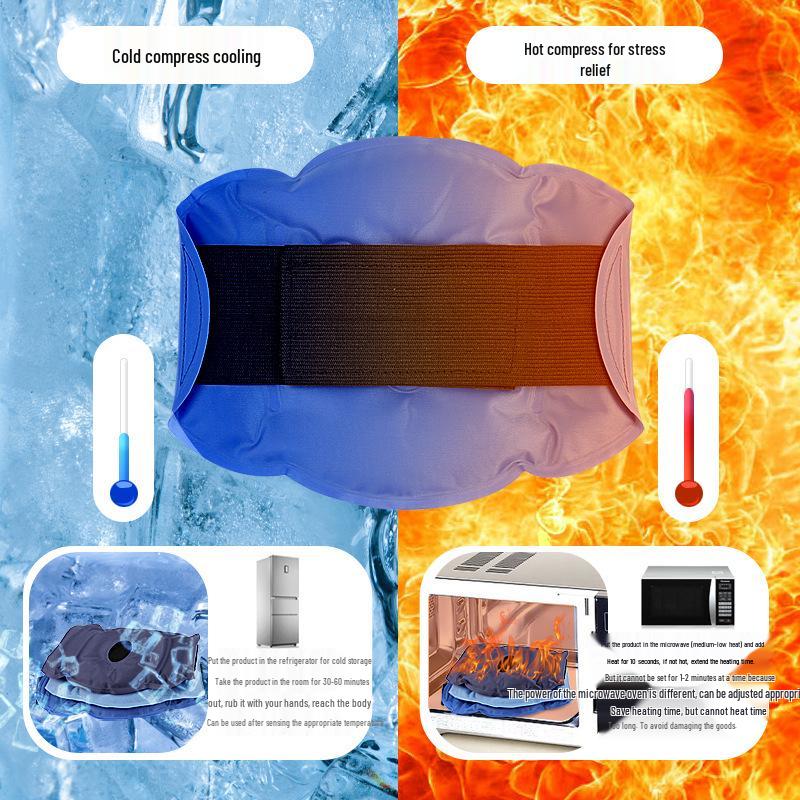 Reusuable Gel Ice/Heat Knee Support Wrap